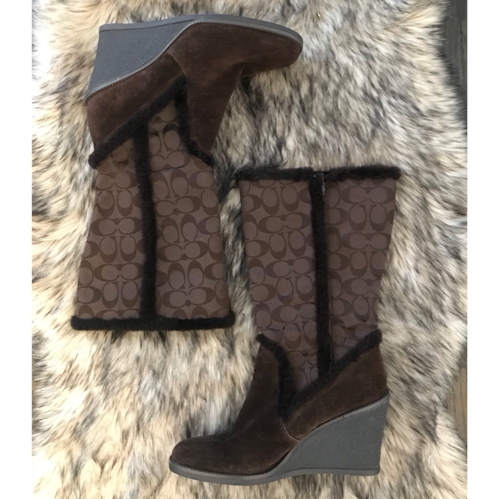 Authentic coach boots